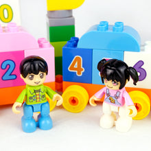 Load image into Gallery viewer, HPD Building Blocks Set 58 pc Numbers - The Number Train Learn Numbers 1 to 9 for 18 mos &amp; Up
