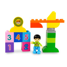 Load image into Gallery viewer, HPD Building Blocks Set 58 pc Numbers - The Number Train Learn Numbers 1 to 9 for 18 mos &amp; Up
