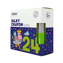 Load image into Gallery viewer, MiDeer 24 pc Silky Washable Large Crayons - Silky and Smooth Crayons for Ages 3 years and Up
