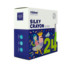 Load image into Gallery viewer, MiDeer 24 pc Silky Washable Large Crayons - Silky and Smooth Crayons for Ages 3 years and Up
