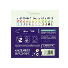 Load image into Gallery viewer, MiDeer 24 pc  Washable Marker - High Quality Easy to Wash Mass-Storage Markers for Kids - 3 yrs &amp; Up
