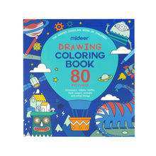Load image into Gallery viewer, MiDeer 80 Pictures Drawing Coloring Book (Blue) - Doodling Book for Kids - Dinosaurs, Robot, Animals
