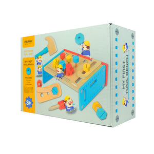 MiDeer Construction Tools for Kids - My First Tool Bench Set