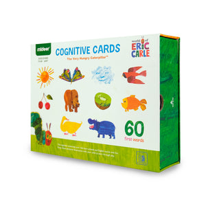 MiDeer Cognitive Cards - 60 pc Educational Flash Cards for Kids