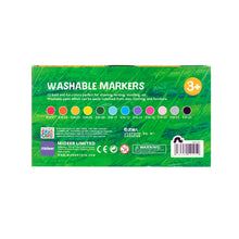 Load image into Gallery viewer, MiDeer 12 pc Washable Small Markers- High Quality Easy to Wash and Safe Markers for Kids

