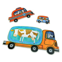 Load image into Gallery viewer, Mideer Educational Car Puzzle Box My First Puzzle-Traffic Puzzle Toy and Gift for Kids
