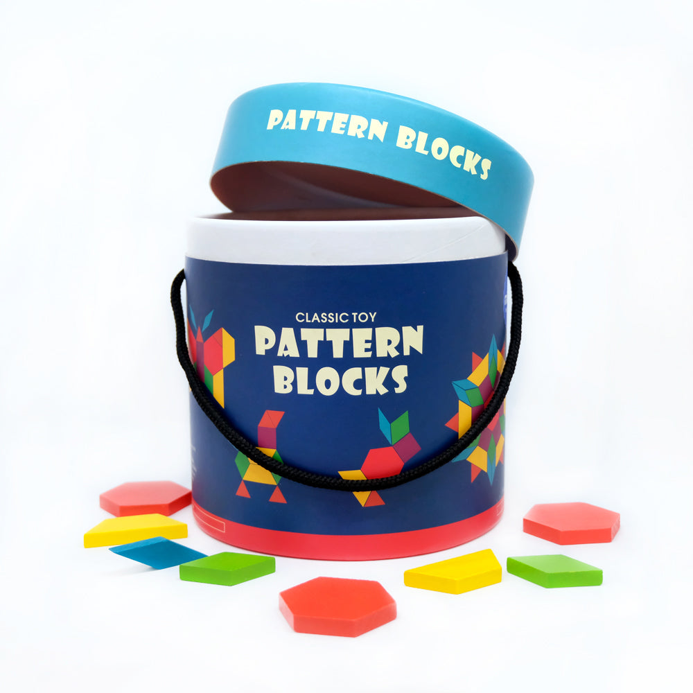 Mideer Color Pattern Block Building Set – The Kids Avenue