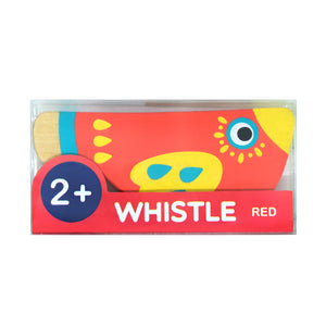 Mideer Bright Colored Whistle Red  Toy for Preschool Kids Educational Learning Toys