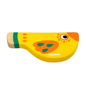 Mideer Bright Colored Whistle Yellow Toy for Preschool Kids Educational Learning Toys