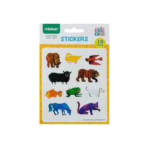 Mideer Eric Carle Colorful Stickers for Kids