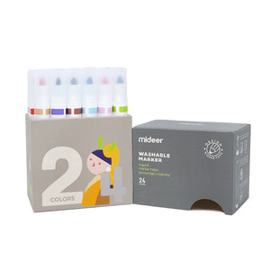MiDeer 24 pc Washable Marker (New Packaging)