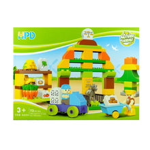 Load image into Gallery viewer, HPD Building Blocks Set 73 pc - The Proud Weight - Milk, Goat, Farm, Farmers, Egg and More!
