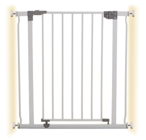 Dreambaby Liberty Security Gate with Smart Stay-Open Feature / Liberty Xtra-Wide Hallway Security Gate with Stay-Open Feature White