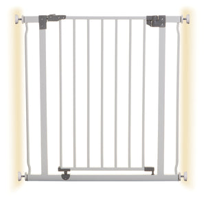 Dreambaby Liberty Security Gate with Smart Stay-Open Feature / Liberty Xtra-Wide Hallway Security Gate with Stay-Open Feature White