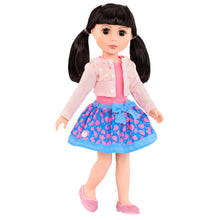 Load image into Gallery viewer, Glitter Girls Getting Glittery Charming Cardigan and Skirt Regular Outfit - 14 inch Doll Clothes and Accessories for Girls Age 3 and Up
