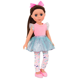 Glitter Girls Toy Doll for Girls Candice 14" Poseable Doll - Dolls for Girls Age 3 & Up