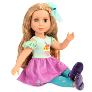 Glitter Girls Toy Doll for Girls Sashka 14" Poseable Toy Dolls for Girls