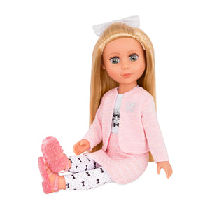 Glitter Girls Toy Doll for Girls Fifer 14" Posable Doll - Dolls For Girls Age 3 & Up