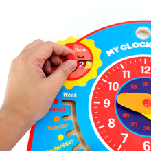 Load image into Gallery viewer, Mideer Kids Puzzle Clock Toy Multifunctional Educational Clock Toy for Children
