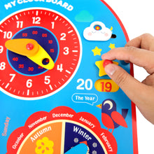 Load image into Gallery viewer, Mideer Kids Puzzle Clock Toy Multifunctional Educational Clock Toy for Children
