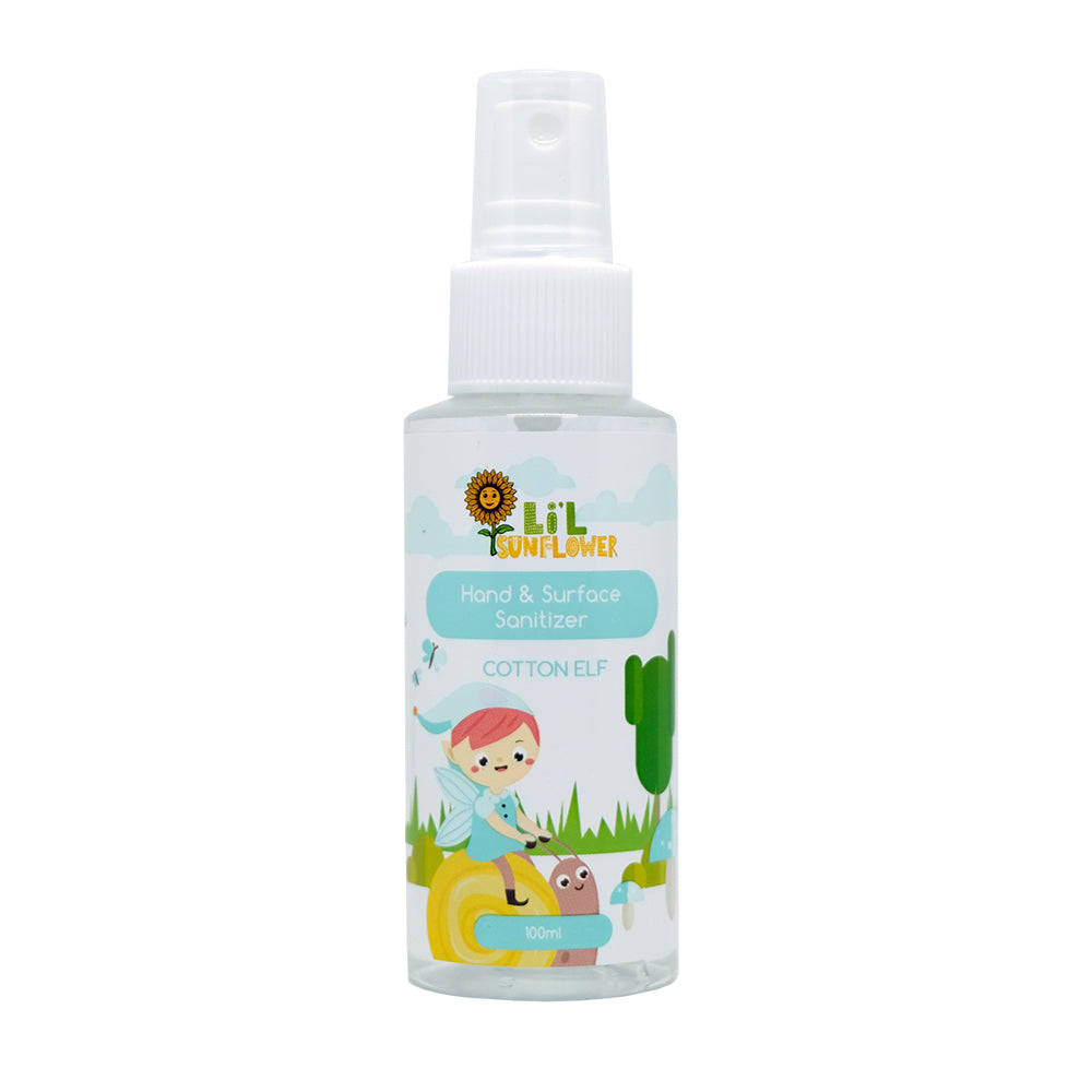 Lil sunflower Hand and Surface Sanitizer Cotton Elf
