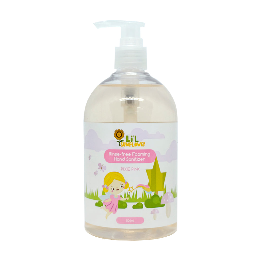 Lil Sunflower Foaming Hand Sanitizer Pixie Pink 500ml