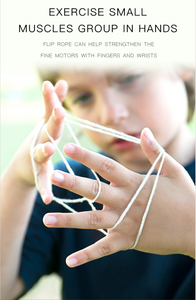 Mideer Cat's Cradle Flip Rope Brainstorming Game for Children