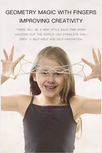 Mideer Cat's Cradle Flip Rope Brainstorming Game for Children