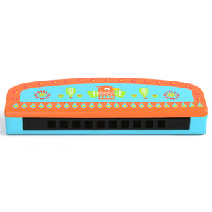 Mideer Colorful Catoon Harmonica Beginner Musical Toy for Children Musical Instrument Gift