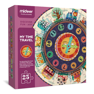 Mideer Educational Puzzle Box My Time Travel Puzzle Educational Toy and Gift for Kids