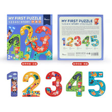 Load image into Gallery viewer, Mideer Educational Puzzle Counting Numbers My First Puzzle 1234! Story
