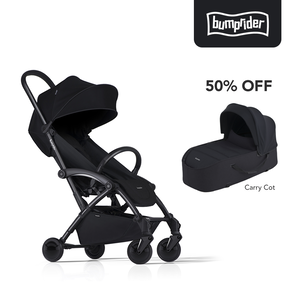Bumprider Compact All in 1 Stroller with FREE Carrycot for Newborns and Toddlers