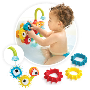 Yookidoo Baby Bath Toy Spin 'N' Sort Spout Pro