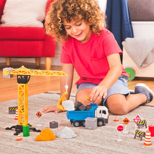 Driven Construction Crane Play Set