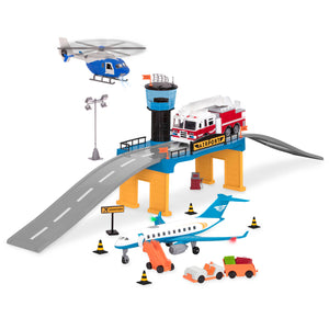 Driven by Battat Deluxe Airport Bundle Playset