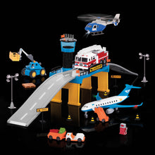 Load image into Gallery viewer, Driven by Battat Deluxe Airport Bundle Playset
