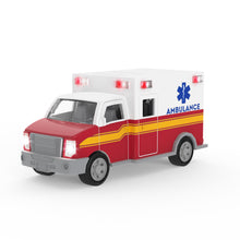 Load image into Gallery viewer, Driven by Battat Ambulance Toy Car - Micro Size
