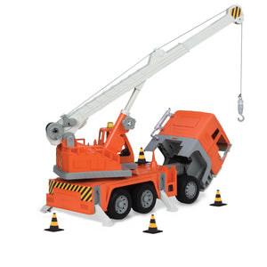 Driven by Battat Toy Crane Truck with Sound Vehicle Realistic