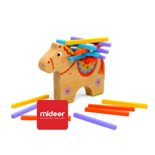 Load image into Gallery viewer, Mideer Stacking Balance Game Wooden Horse Toy for Kids Toddler Educational Toy
