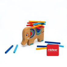 Load image into Gallery viewer, Mideer Stacking Balance Game Wooden Elephant Toy for Kids Toddler Educational Toy
